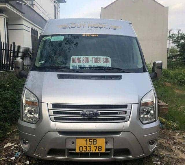 Xe khách Thái Nguyên Thanh Hóa Duy Ngọc Limousine