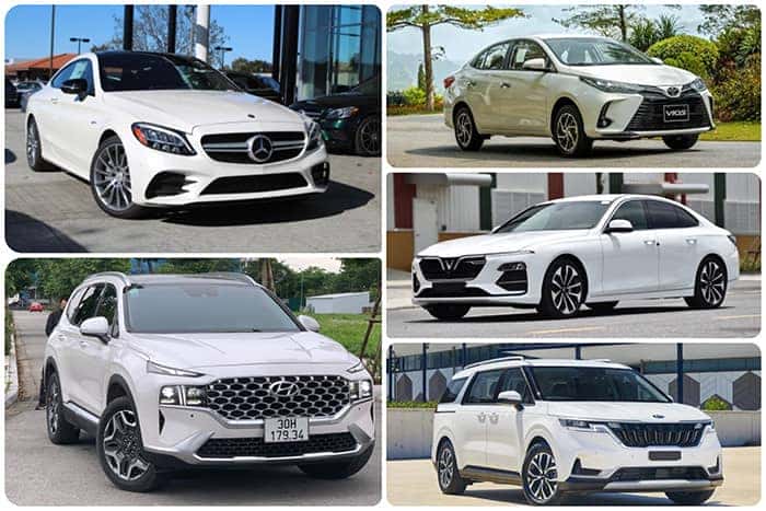 Xe màu trắng mang lại may mắn cho người mệnh Thủy