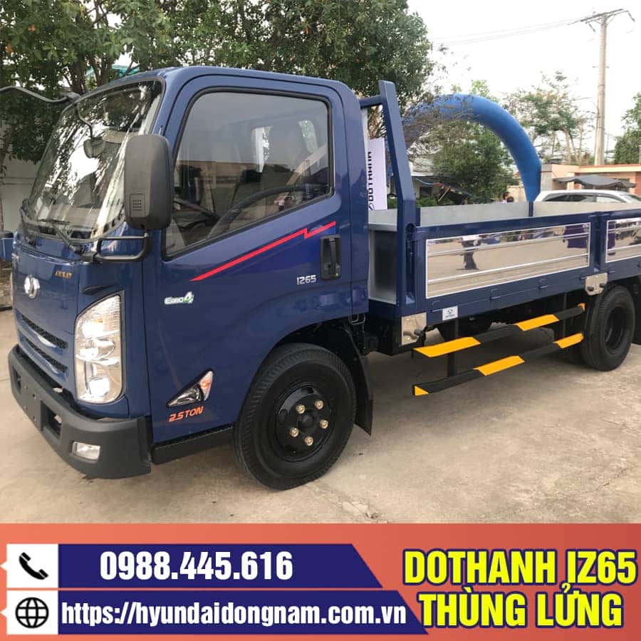 Xe tải 2 tấn Dothanh IZ65 thùng lửng với chi phí tối ưu