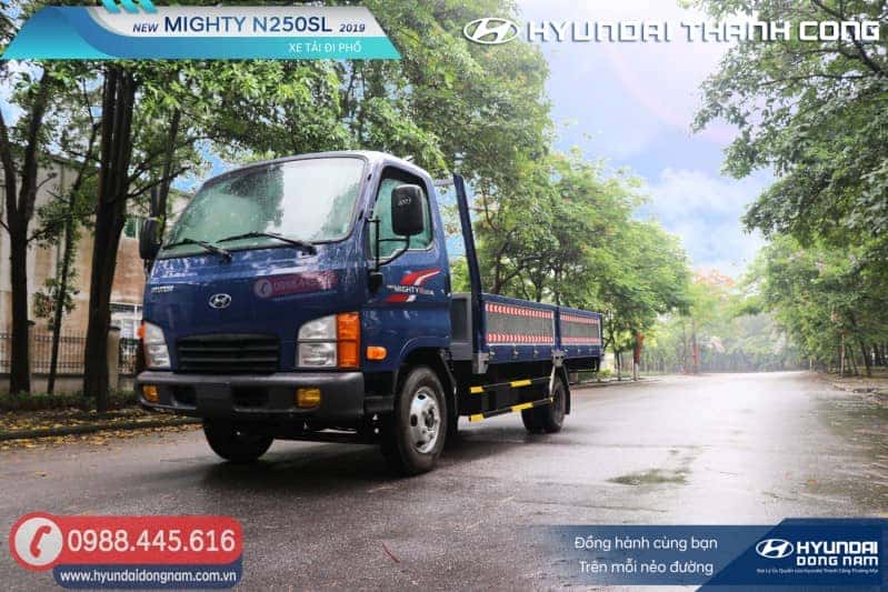 Xe tải 2 tấn Hyundai thùng lửng tiện lợi cho nhiều loại hàng hóa