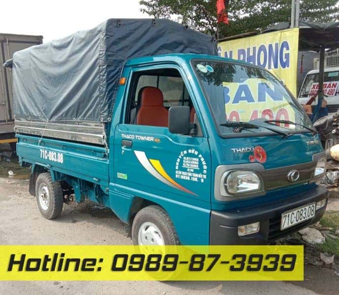 xe tải Thaco 750kg cũ thùng bạt đời 2019