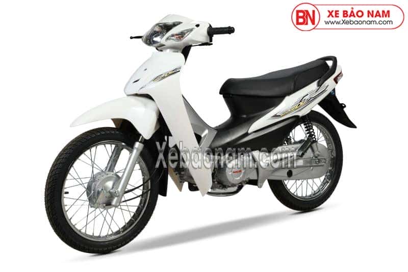 Xe Wave Alpha 50cc chính hãng Honda màu trắng sang trọng