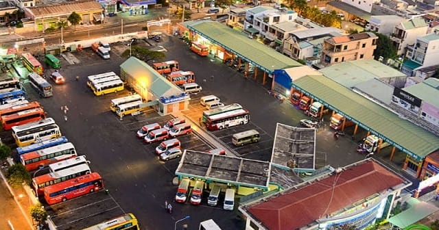 Bến xe hoạt động cả ngày