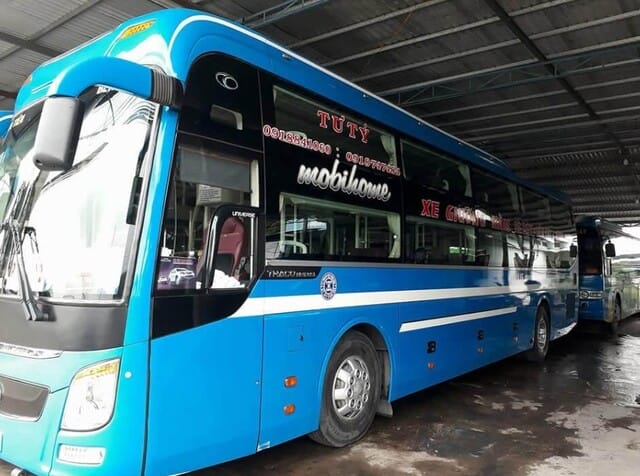 Nhà xe Tư Tý xuất phát từ bến đến Kiên Giang