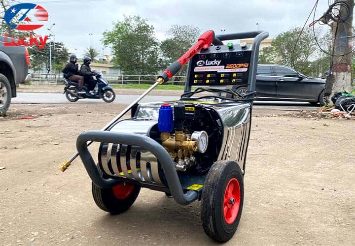 Cấu tạo bên trong của máy rửa xe cao áp 1 pha, mô tơ dây đồng