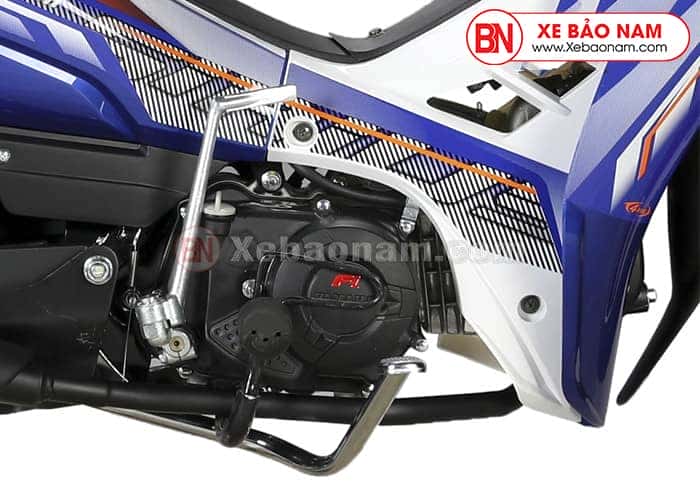 Động cơ mạnh mẽ của xe Sirius 50cc