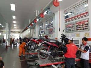 Hệ thống phun xăng điện tử khi xe máy không đề được