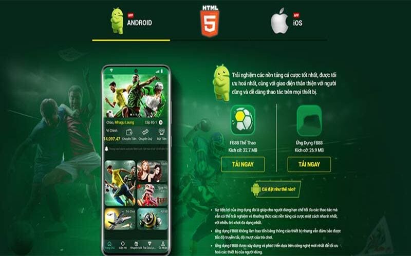 Cách cài app FB88 cho người dùng Android và iOS
