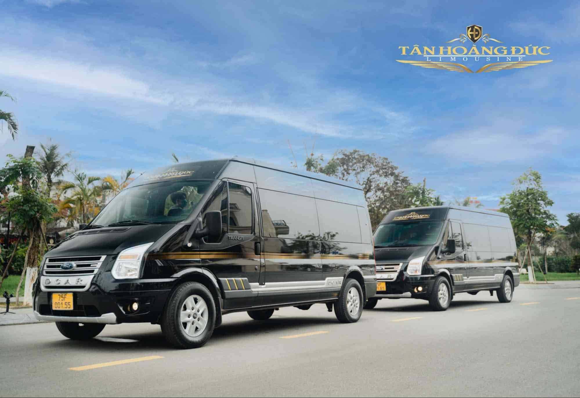 Nội thất hiện đại và tiện nghi của Tân Hoàng Đức Limousine