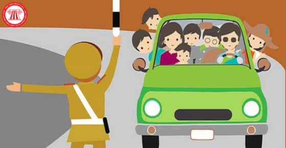 Quy định số người tối đa trên xe 7 chỗ và mức phạt khi chở quá người