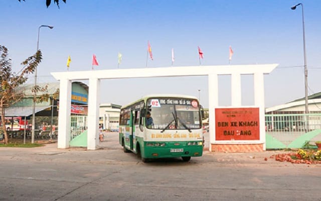 Tổng hợp các chuyến xe hoạt động tại bến Bàu Bàng