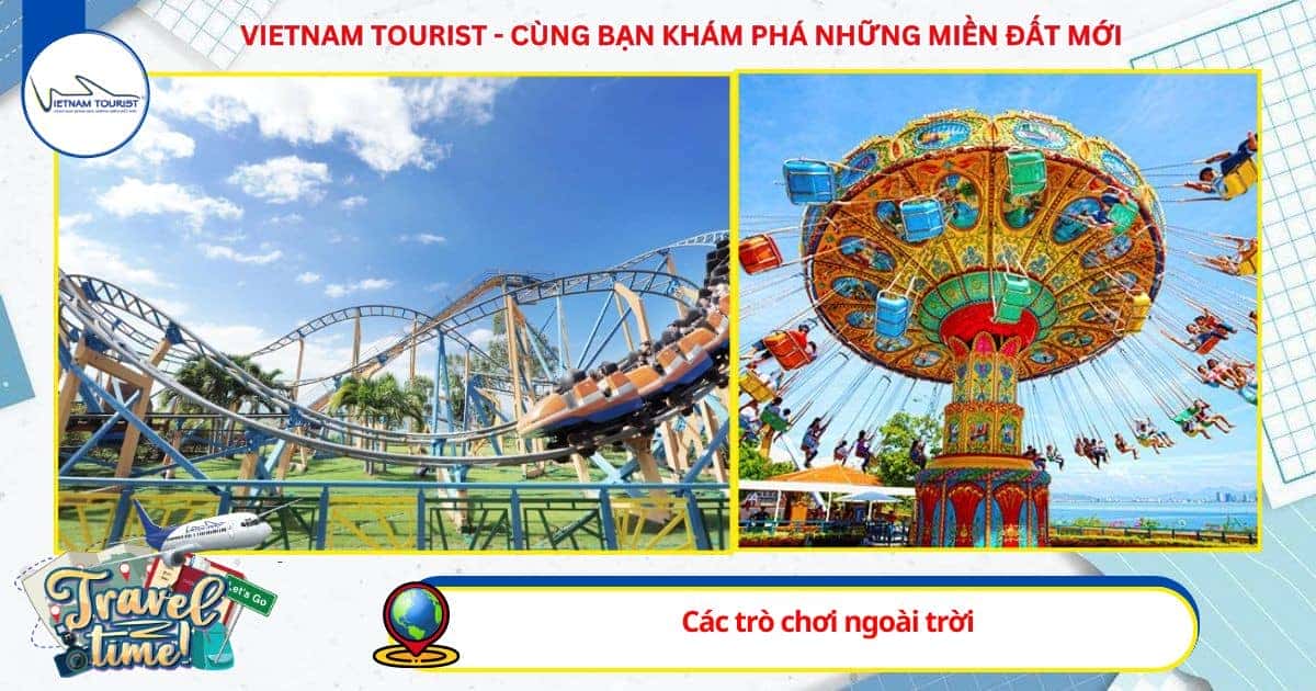 Trải nghiệm trò chơi mạo hiểm ngoài trời tại VinWonders