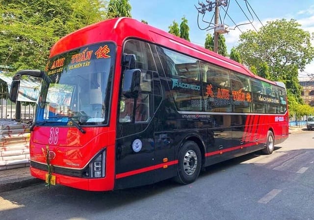 Xe Anh Tuấn từ Bến Cát đi Trà Vinh