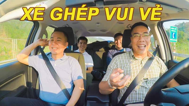 Xe ghép vui vẻ Hà Nội Thái Bình