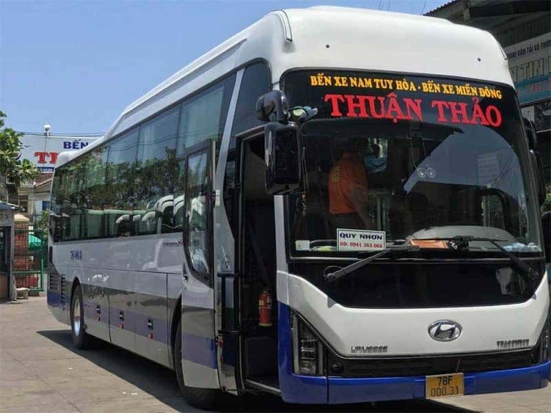 Xe giường nằm cao cấp của nhà xe Thuận Thảo giúp hành khách đặt vé xe Thuận Thảo tiện nghi