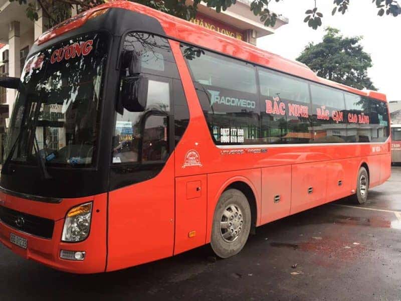 Xe giường nằm Minh Cương sẵn sàng phục vụ tuyến Bắc Ninh Hà Giang