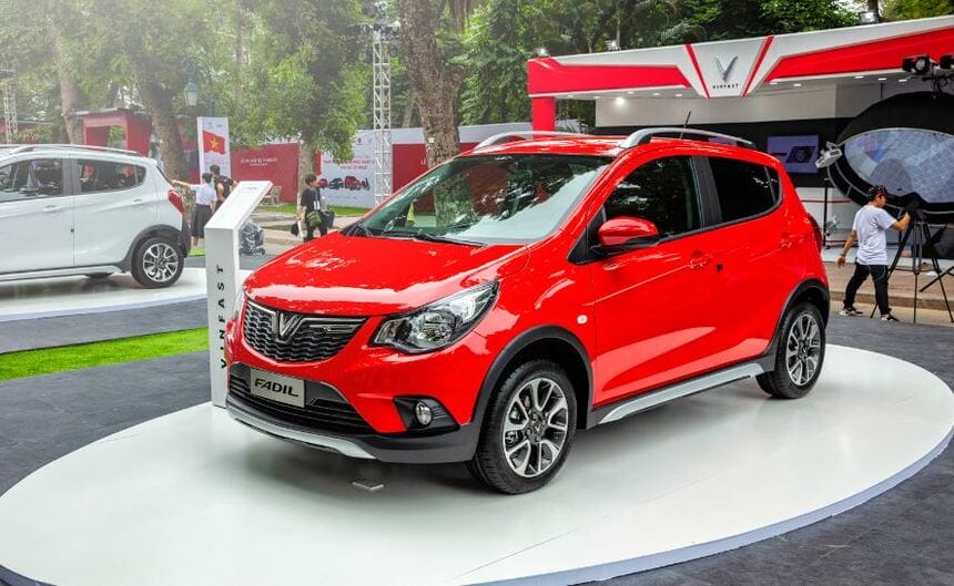 Fadil 2019 thiết kế phần thân xe khá đơn giản nhưng vẫn luôn toát lên vẻ mạnh mẽ