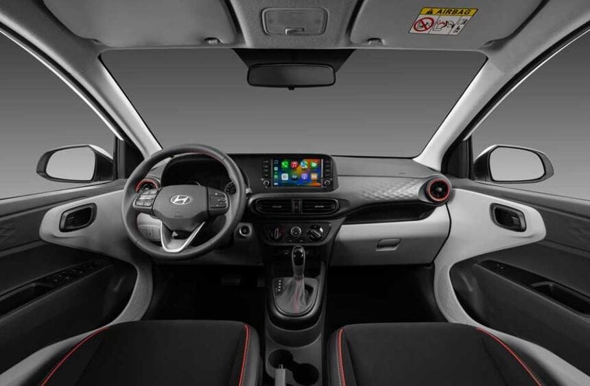 Grand i10 Sedan thiết kế khoang cabin mang đến cảm giác rộng rãi