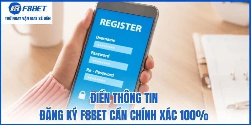 Hướng dẫn đăng ký F8Bet trên máy tính