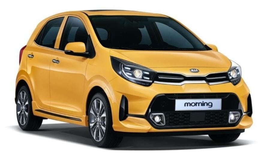 Kia Morning ở lần nâng cấp năm 2023 có sự cải thiện đôi chút về kích thước tổng thể