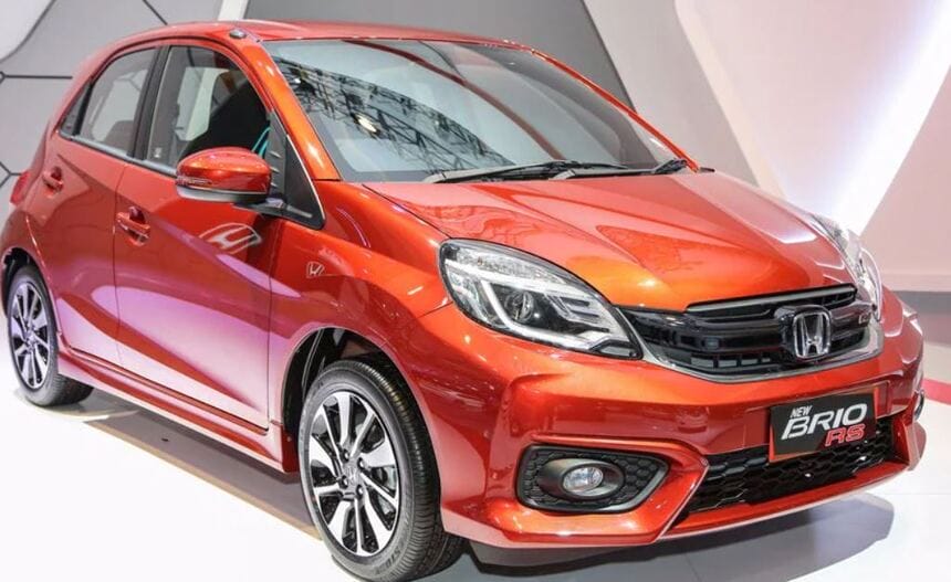 Thân xe Honda Brio 2020 thiết kế năng động