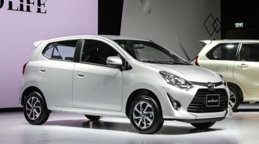 Thiết kế ngoại thất của Toyota Wigo năm 2019