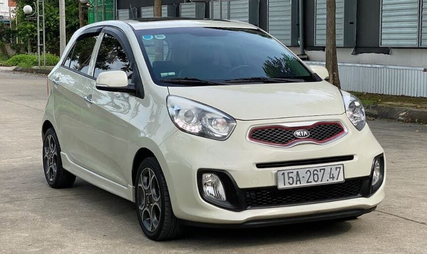 Thiết kế ngoại thất của mẫu xe Kia Morning 2012