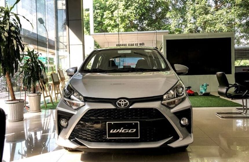 Toyota Wigo 2020 có thiết kế phần thân xe nhỏ gọn và thanh thoát