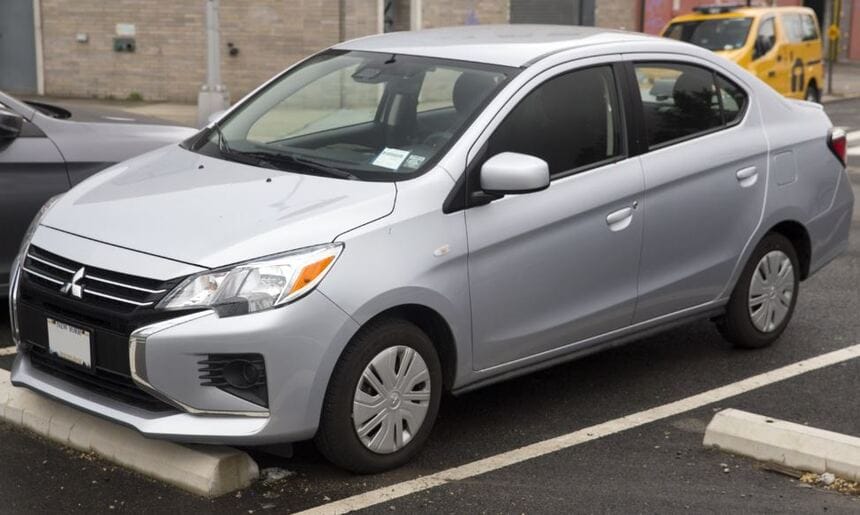 Vận hành của Mitsubishi Mirage