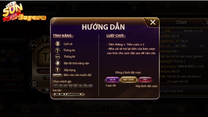 Nắm vững luật chơi và tỷ lệ thắng thua