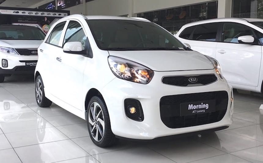 Kia Morning thông số kỹ thuật