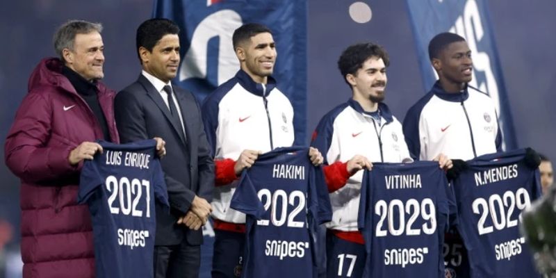 PSG Đẩy Nhanh Tiến Trình Gia Hạn Và Giữ Chân Nhóm Trụ Cột