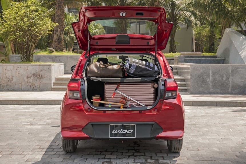 Đánh giá Toyota Wigo 2025 nội thất