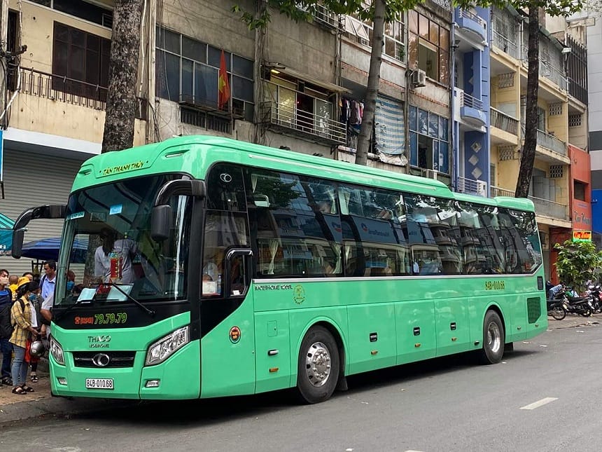 Tuyến đường từ bến xe Quy Nhơn đi Đồng Nai