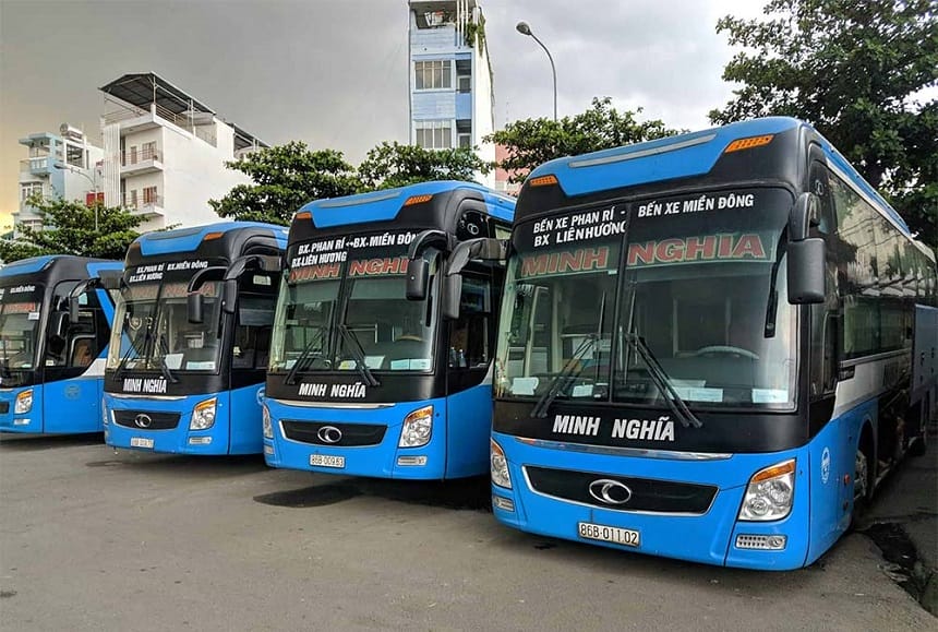 Tuyến xe đi thành phố Hồ Chí Minh