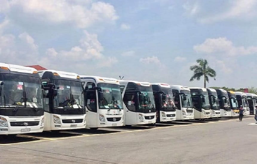Các tuyến xe hoạt động tại bến Long Hải