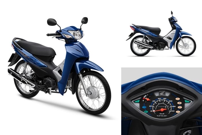 Hình ảnh thực tế của xe Wave Alpha 2019