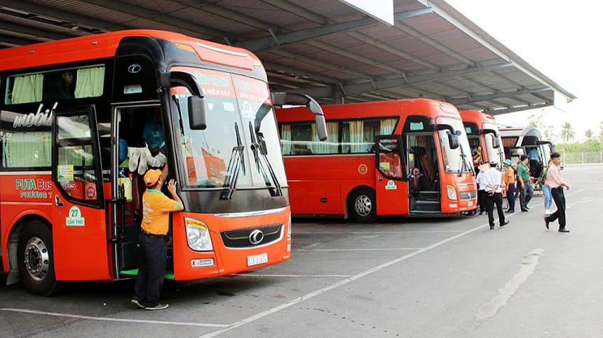 Các tuyến xe đi các tỉnh thuộc miền Đông Nam Bộ