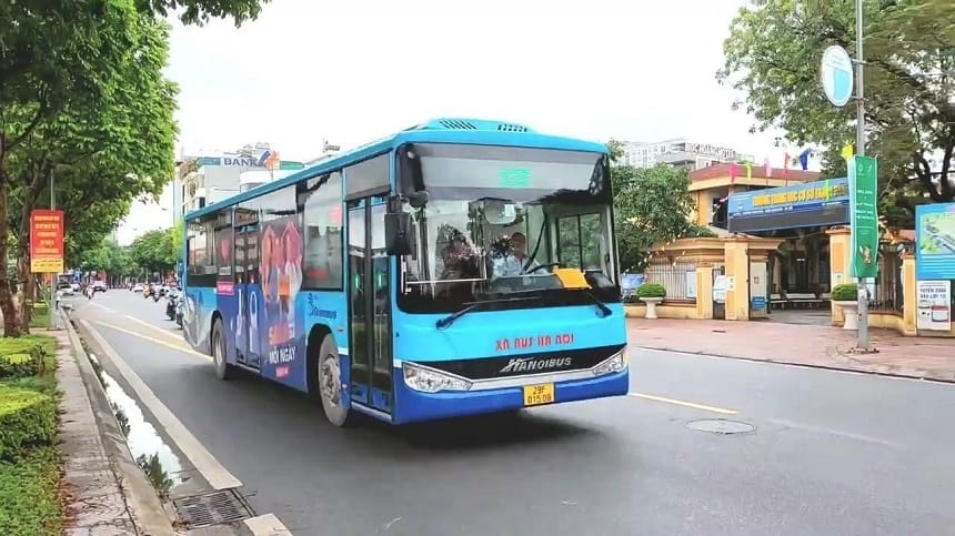 Cấu trúc của bến xe buýt Long Biên