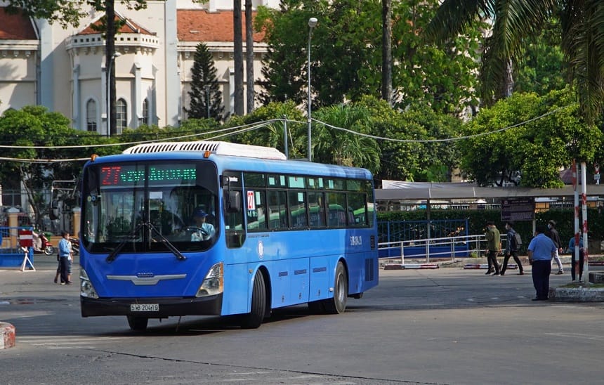 Một số tuyến xe Buýt xuất phát tại bến xe khách Lam Hồng