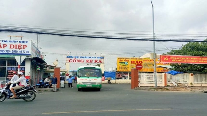 Phương thức di chuyển từ bến xe Cà Mau và trung tâm thành phố