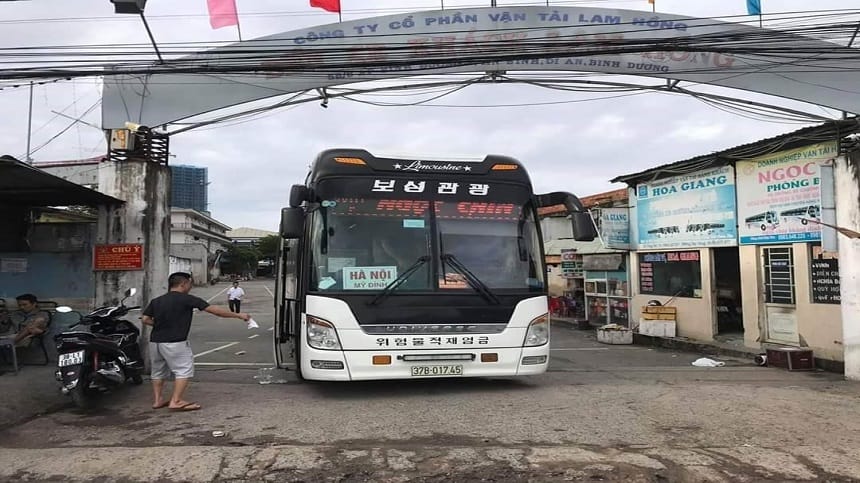 Thông tin về bến xe Lam Hồng