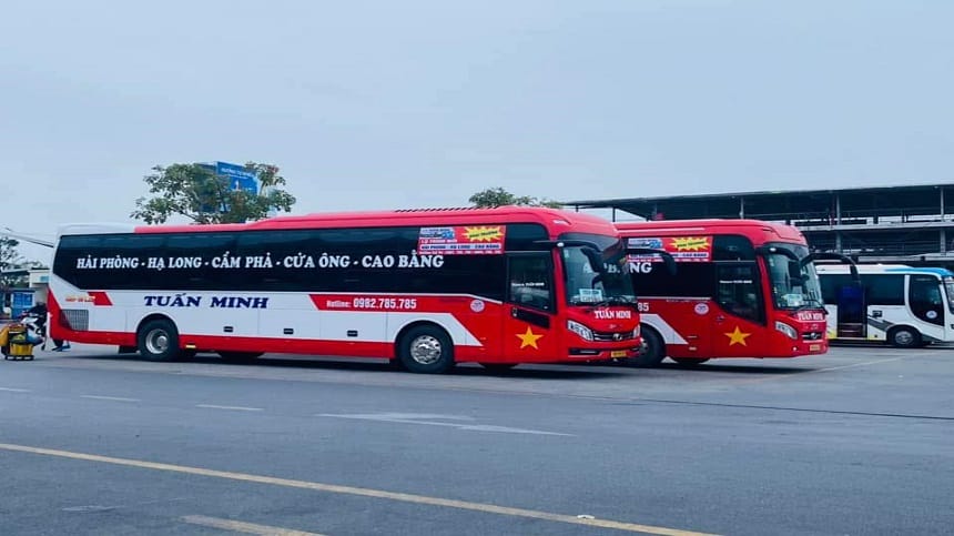 Tuyến đường từ bến xe Cao Bằng đi Hải Dương