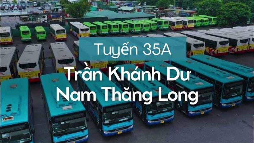 Tuyến xe buýt từ Nam Thăng Long đi Trần Khánh Dư