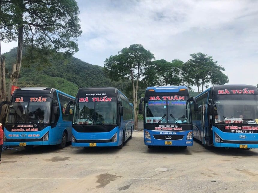 Tuyến xe đi các tỉnh thành phía Bắc