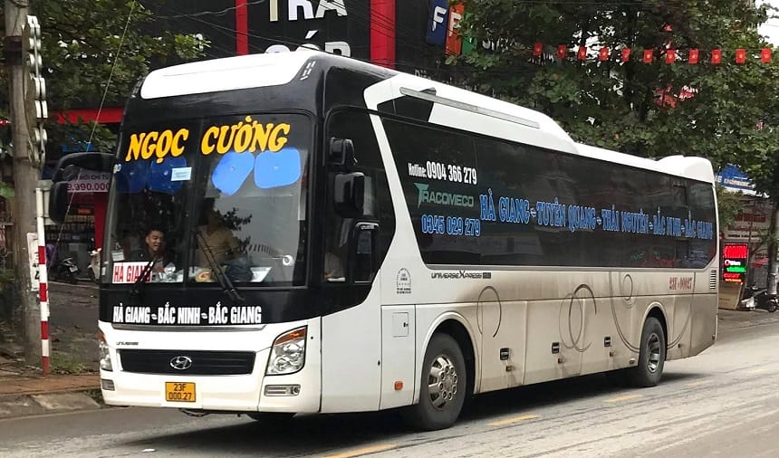 Tuyến xe đi các tỉnh vùng Tây Bắc