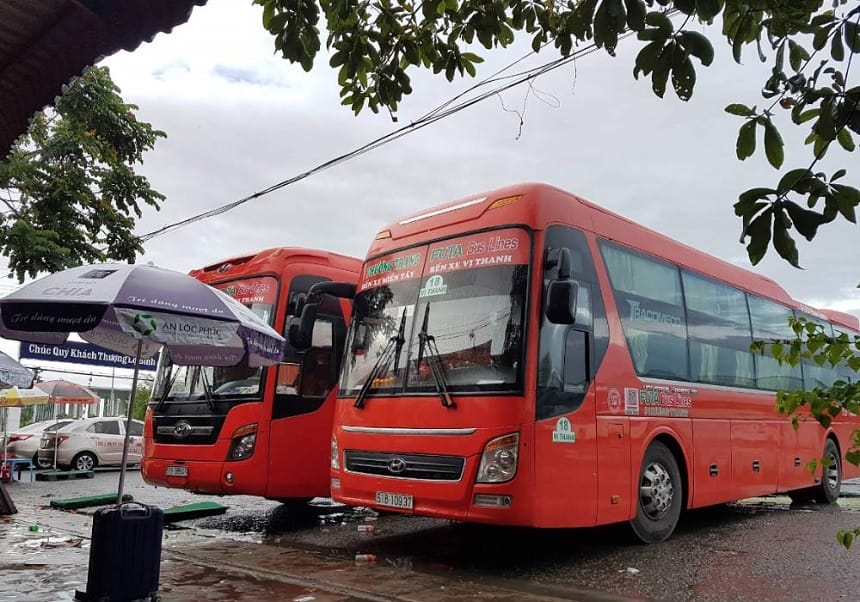 Tuyến xe từ Hậu Giang đi Sài Gòn