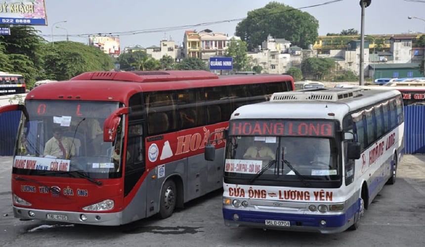 Các tuyến xe từng hoạt động tại bến Lương Yên