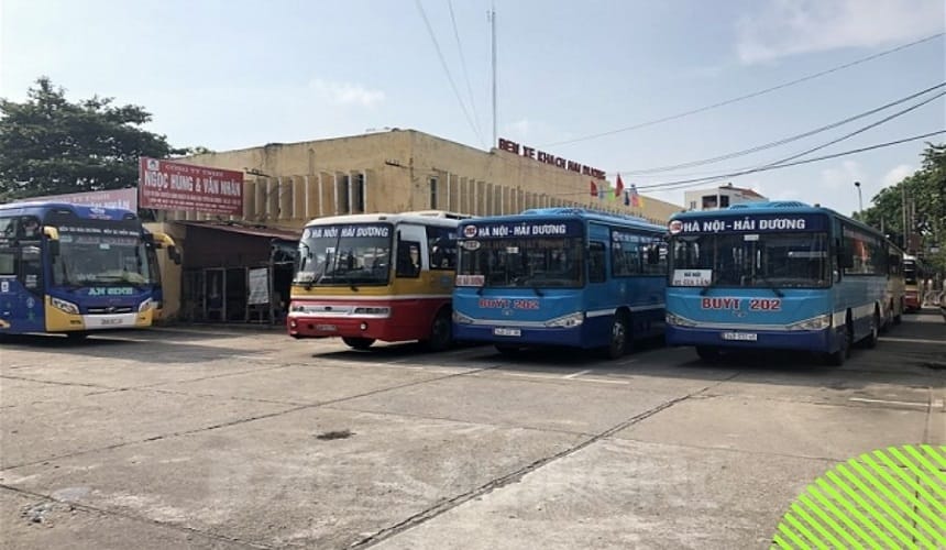 Các tuyến xe khách từ bến xe Hải Tân