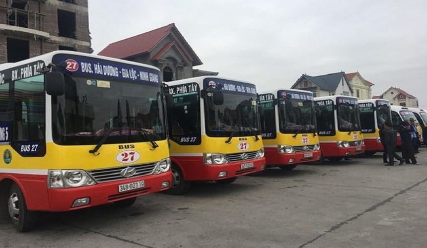Cách di chuyển đến bến xe bằng xe bus